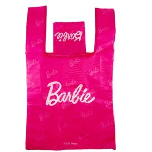 Barbie x Miniso Collection Foldable Reusable Shopping Barbie Pink Tote Bag